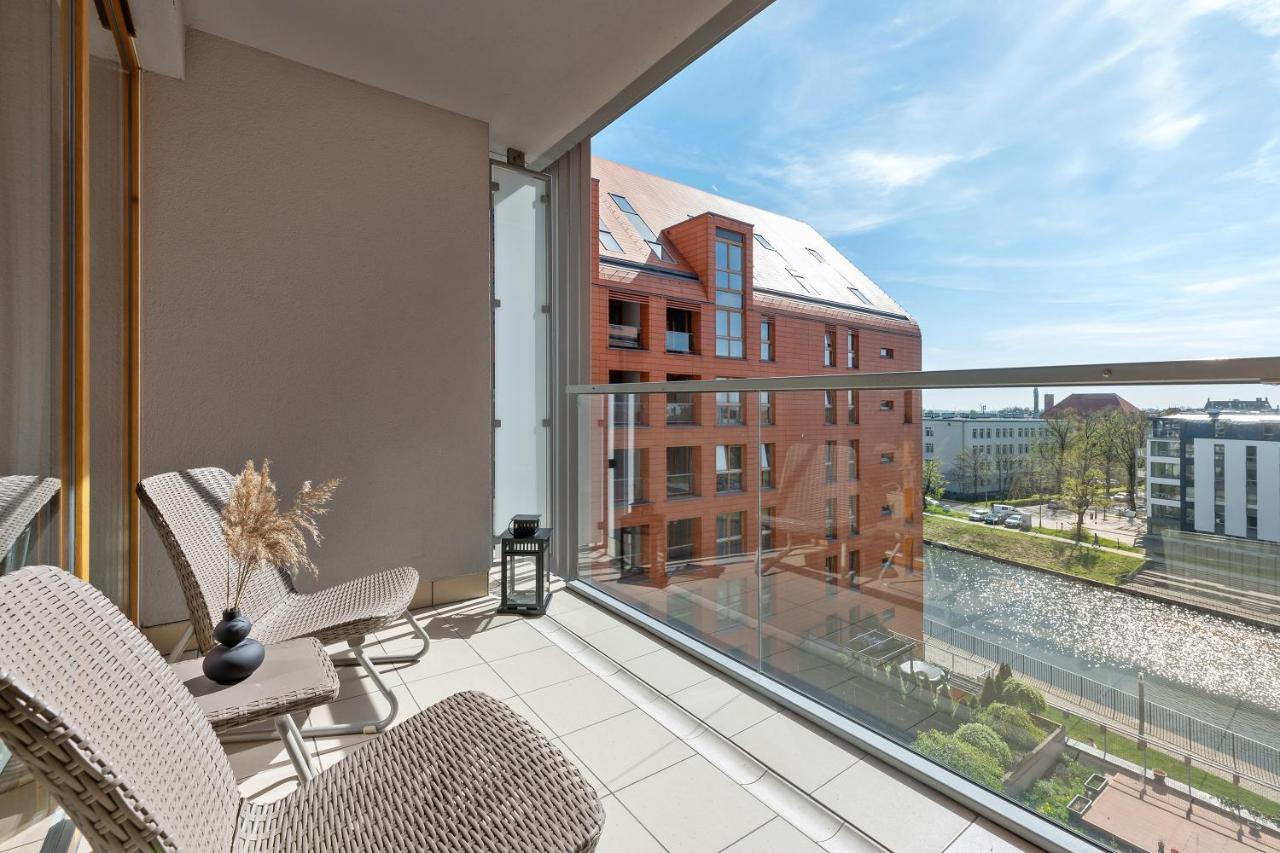 Aura - Riverside & Parking By Downtown Apartments Gdansk Luaran gambar