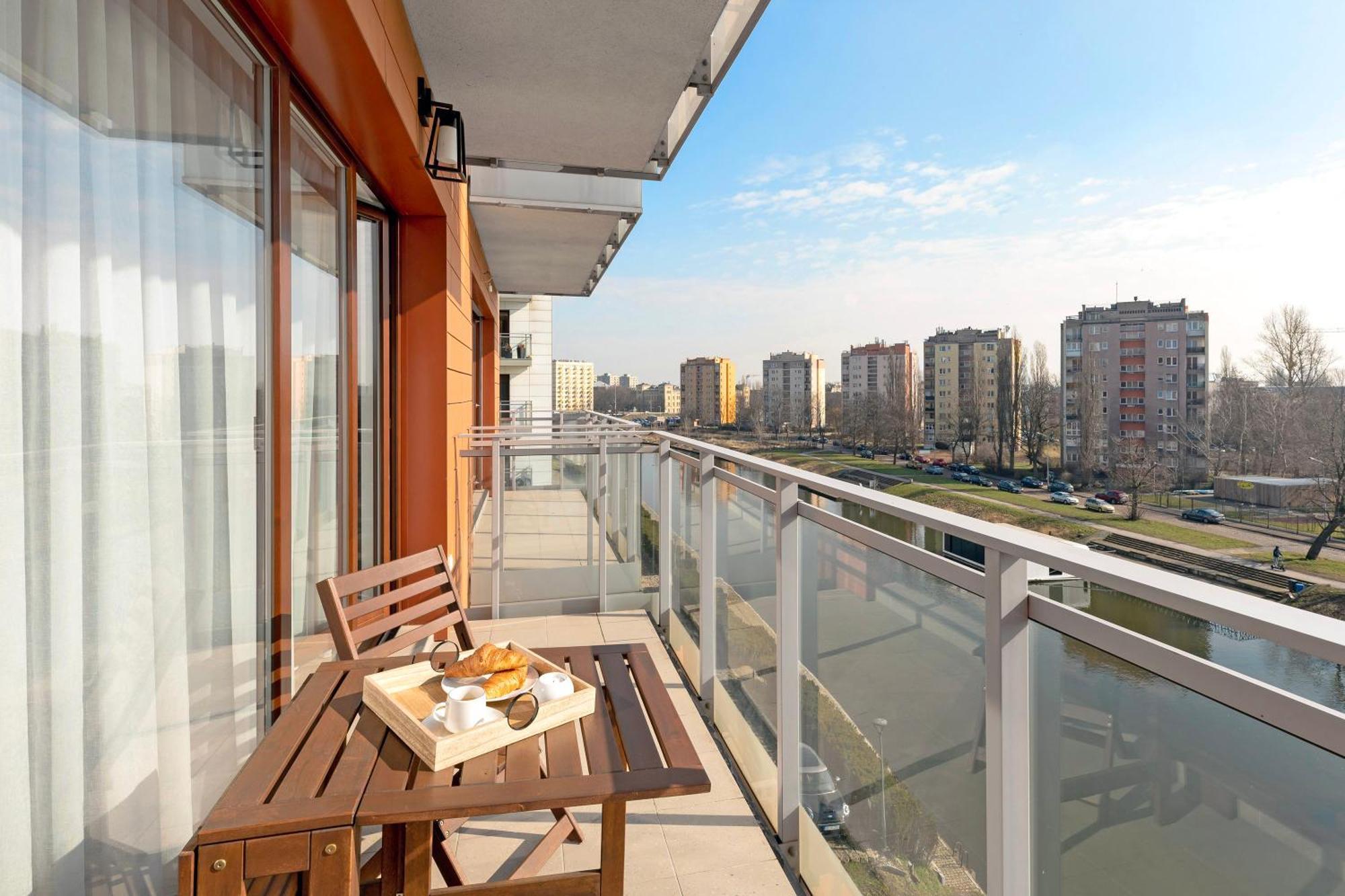 Aura - Riverside & Parking By Downtown Apartments Gdansk Luaran gambar