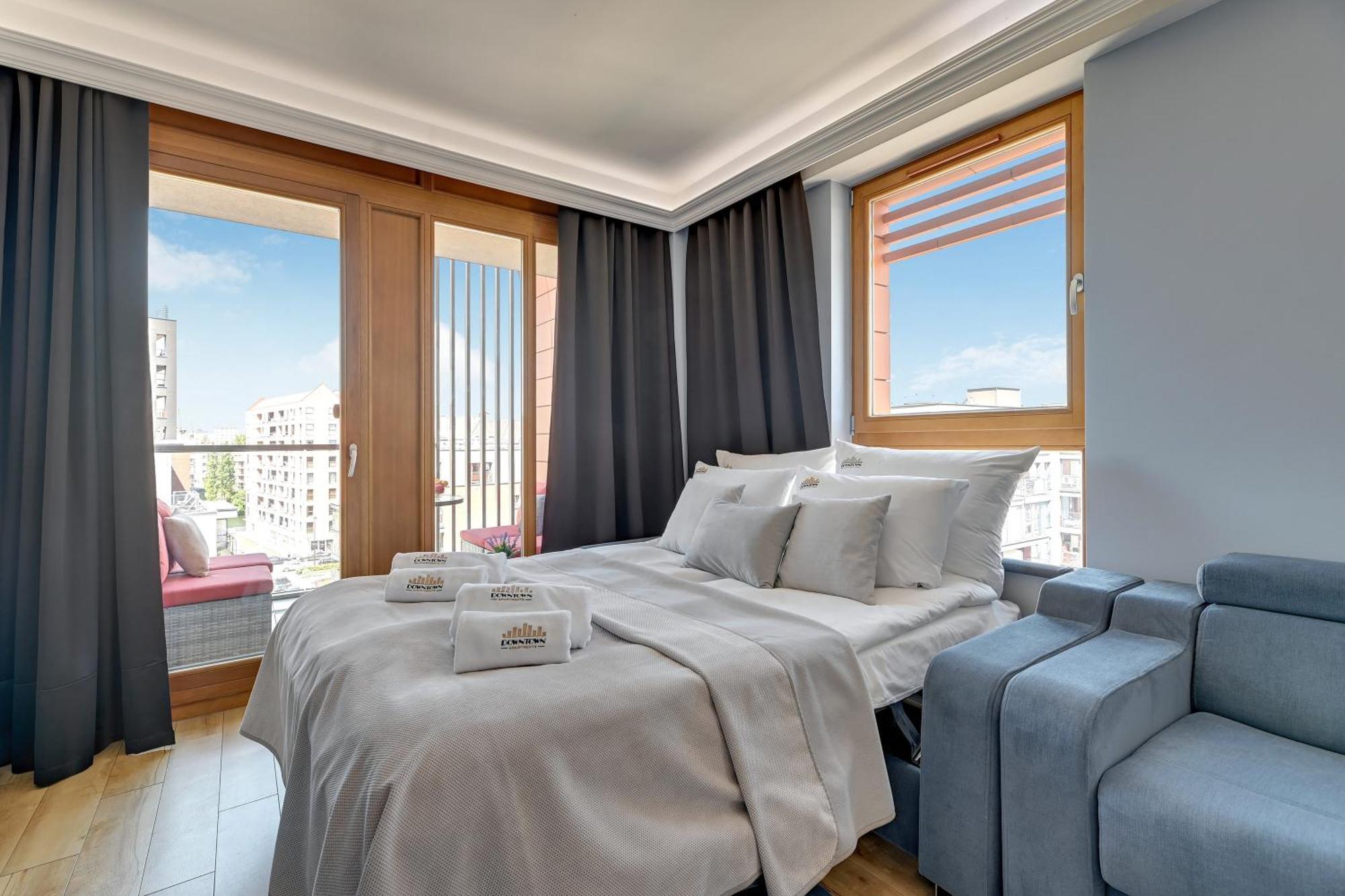 Aura - Riverside & Parking By Downtown Apartments Gdansk Luaran gambar