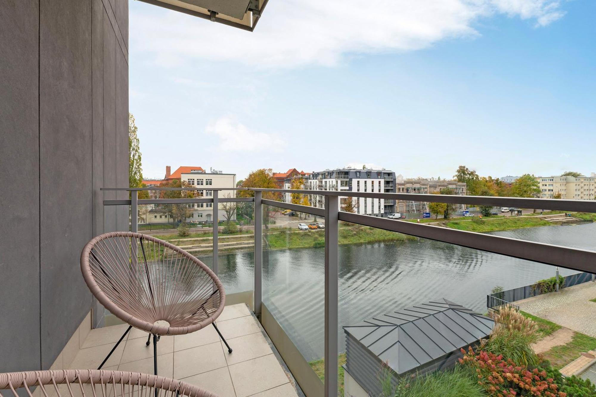Aura - Riverside & Parking By Downtown Apartments Gdansk Luaran gambar