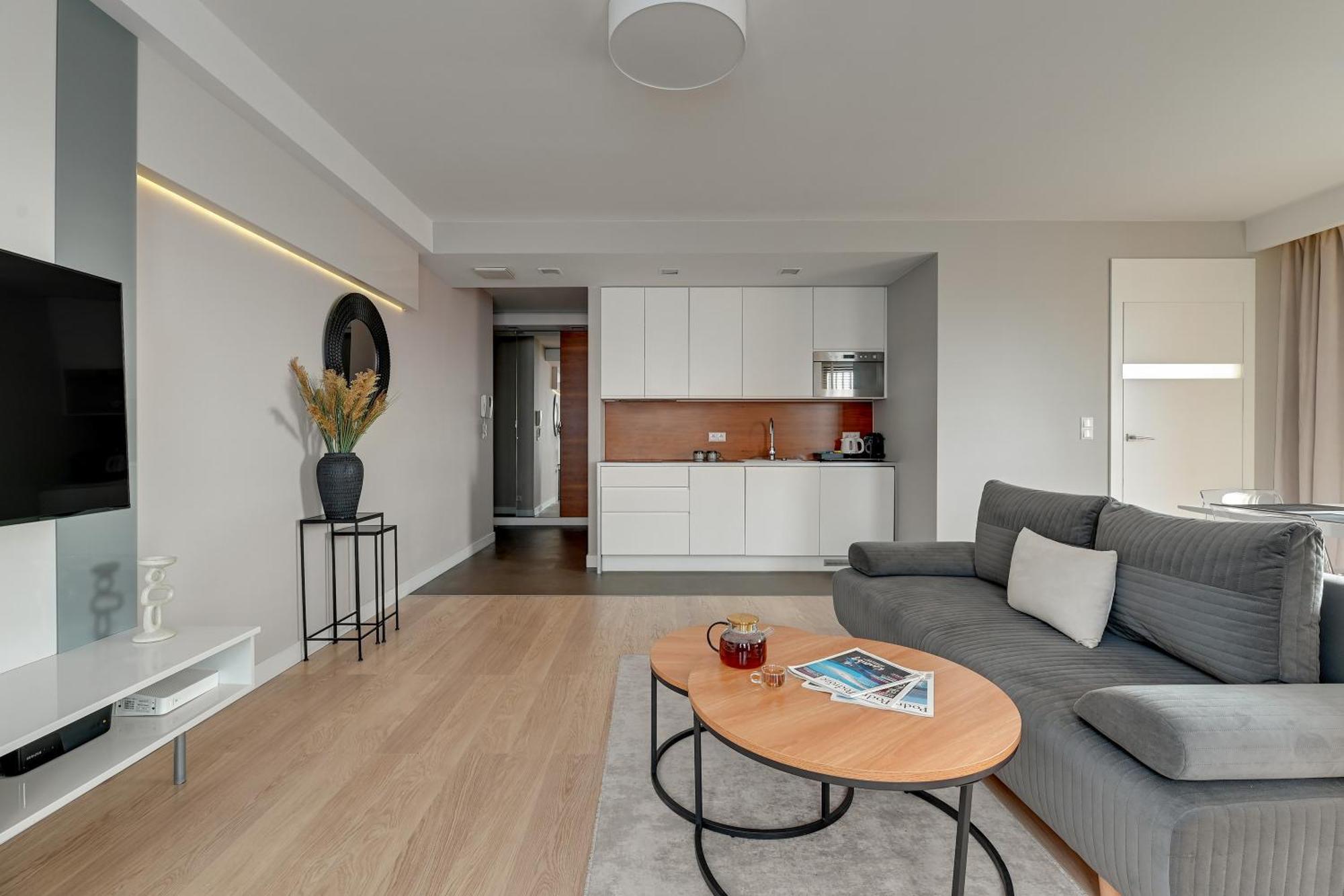 Aura - Riverside & Parking By Downtown Apartments Gdansk Bilik gambar