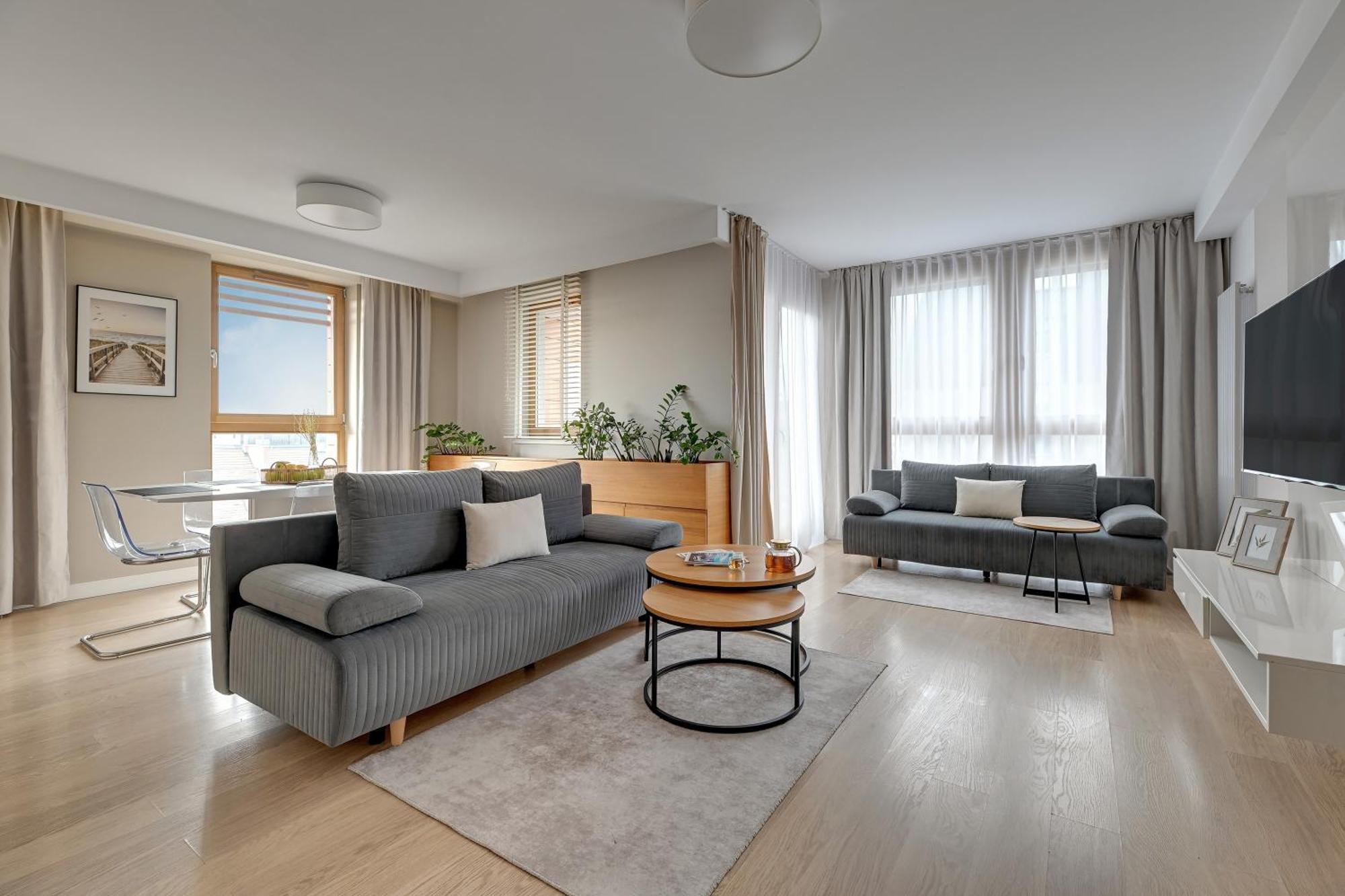 Aura - Riverside & Parking By Downtown Apartments Gdansk Luaran gambar