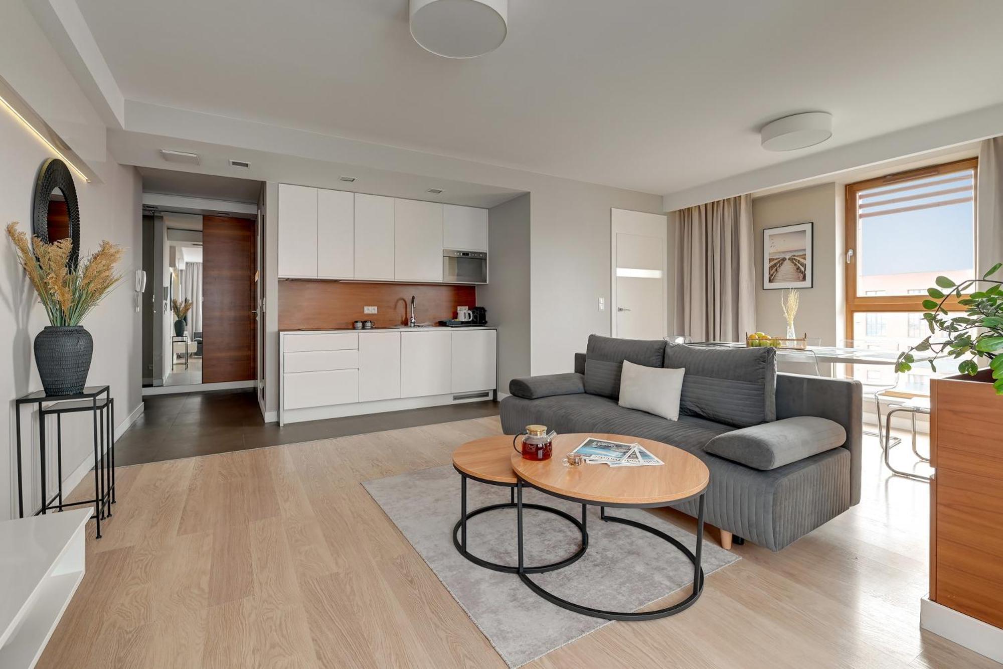 Aura - Riverside & Parking By Downtown Apartments Gdansk Bilik gambar